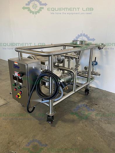 Used Fristam Powder Mixer/Emulsion Skid FS-3522 High Shear Emulsifier & FZX2100 Pump