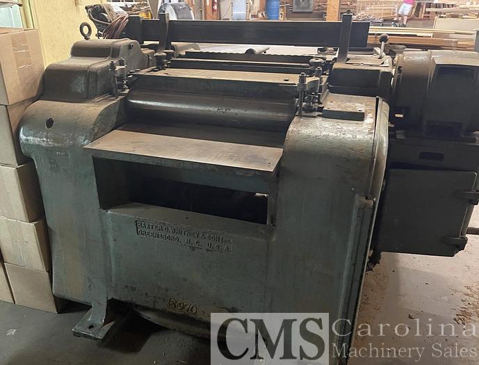 Used Newman Whitney S970 Top & Bottom Planer