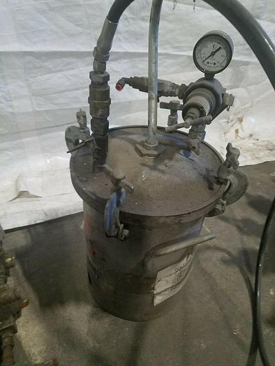 Used Greco Mixing Pressure Paint Tanks Four Total One Price