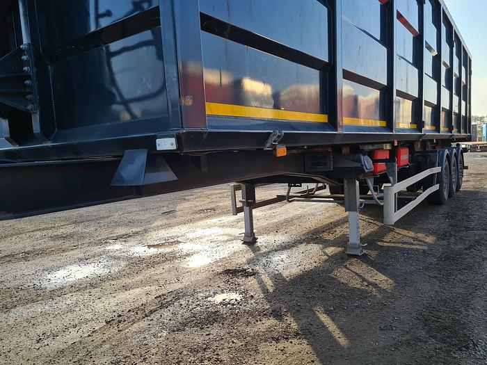 Used 2019 BODEX 3 AXLE HARDOX STEEL (SCRAP) TIPPER TRAILER  72.5 MTR 3 SAF DISC NEW CONDITION