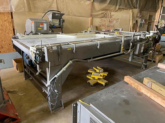 Used Whallon High Speed Bright Can Palletizer