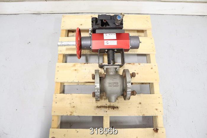 Used Rockford Controls 3" V-Ball Control Valve #31856