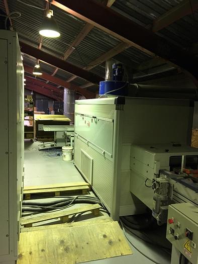 Used Cefla UV Profile Spray Line