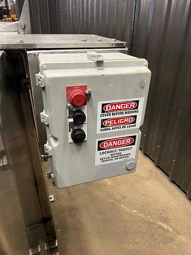Used USED DEMACO STAINLESS STEEL DOUBLE PADDLE BLENDER, 30 CUBIC FEET