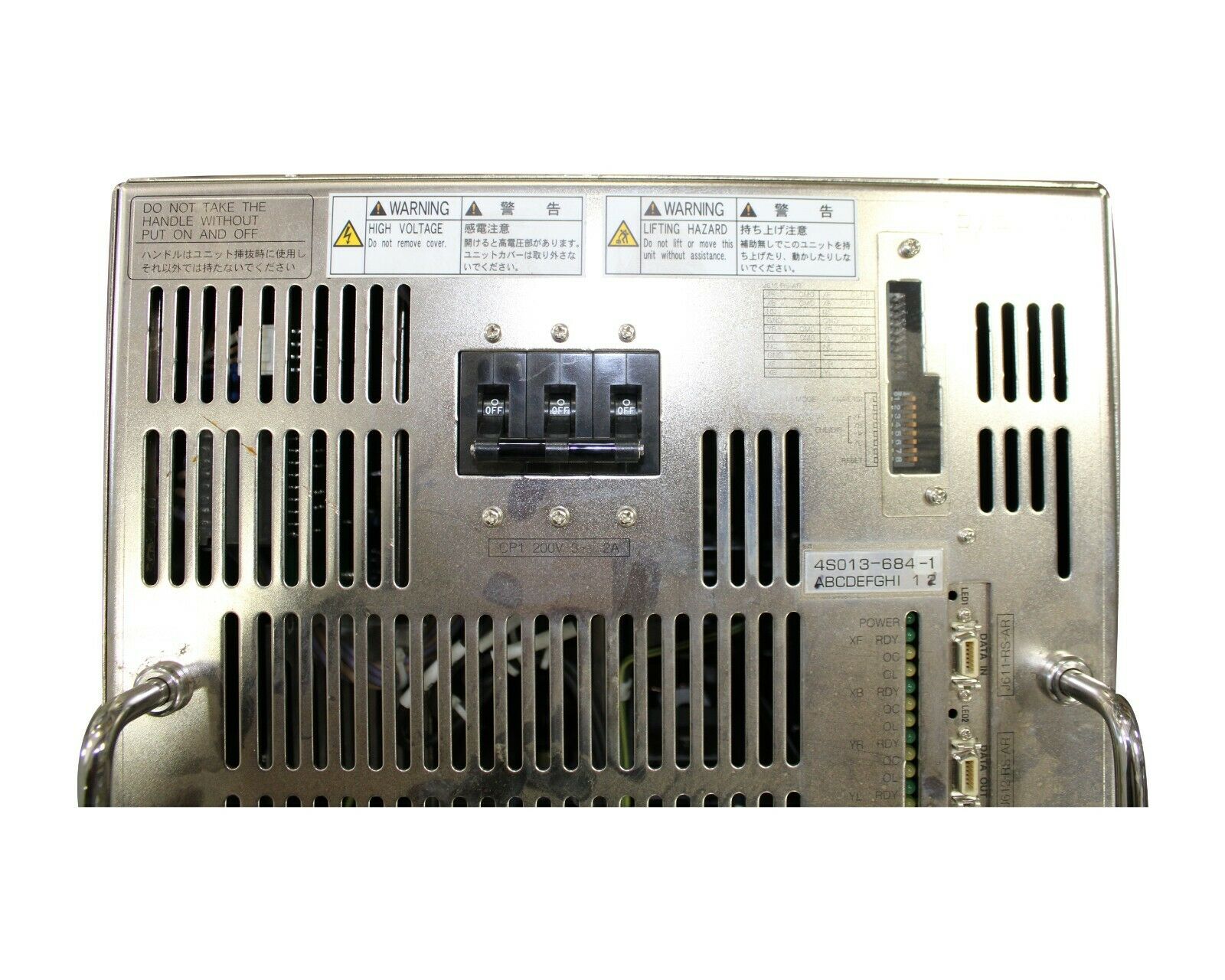 Used NIKON / YASKAWA RX/RY TRM AMPLIFIER 4S013-784 CLSR-0102B-N2CA FOR S210 S308 S610