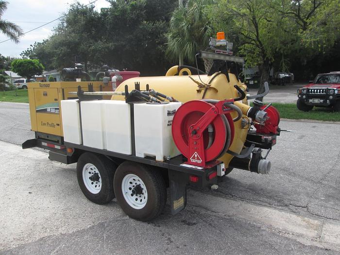 Used 2011 Vermeer Low Profile Air 555 SDT Vacuum Trailer.