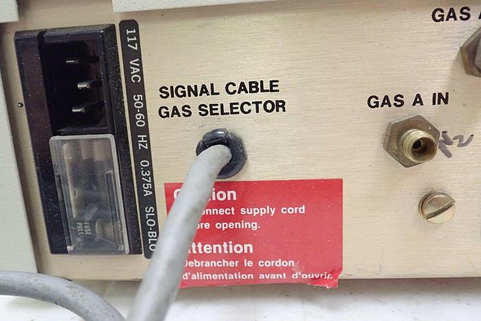 Used Perkin Elmer GSA Gas Selector w/ Cable ~ Made in USA