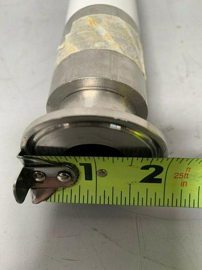 Used ProcessHQ Z70422 Hose 2" x 13.5" w/ CS 1730 Inlets, 240/300 PSI