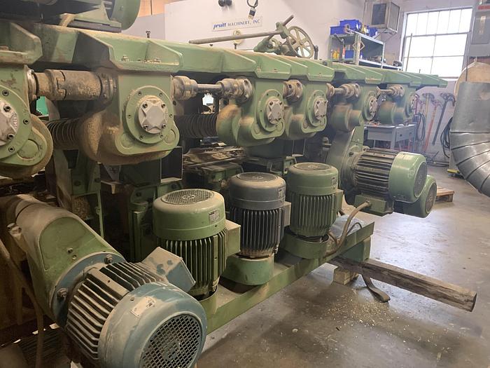 Used WEINIG 14N, 6-HEAD MOULDER