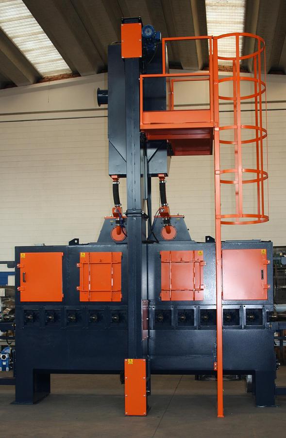 Used Granigliatrici a tunnel a rulli longitudinali