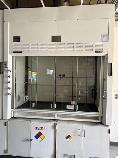 Used Fume hood extraction arm snorkel 6ft Hamilton Saveaire fume hood