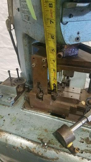 Used Hugold Pneumatic Air Press Assembly Inserting Stamping