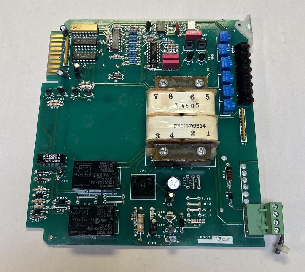 Used TELEMOTIVE,E8007-201,PC CIRCUIT BOARD
