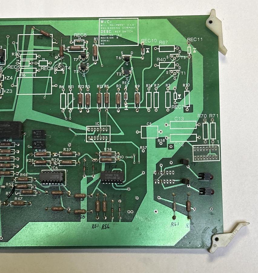 Used MILL EQUIPMENT,130,REF SWITCH BOARD
