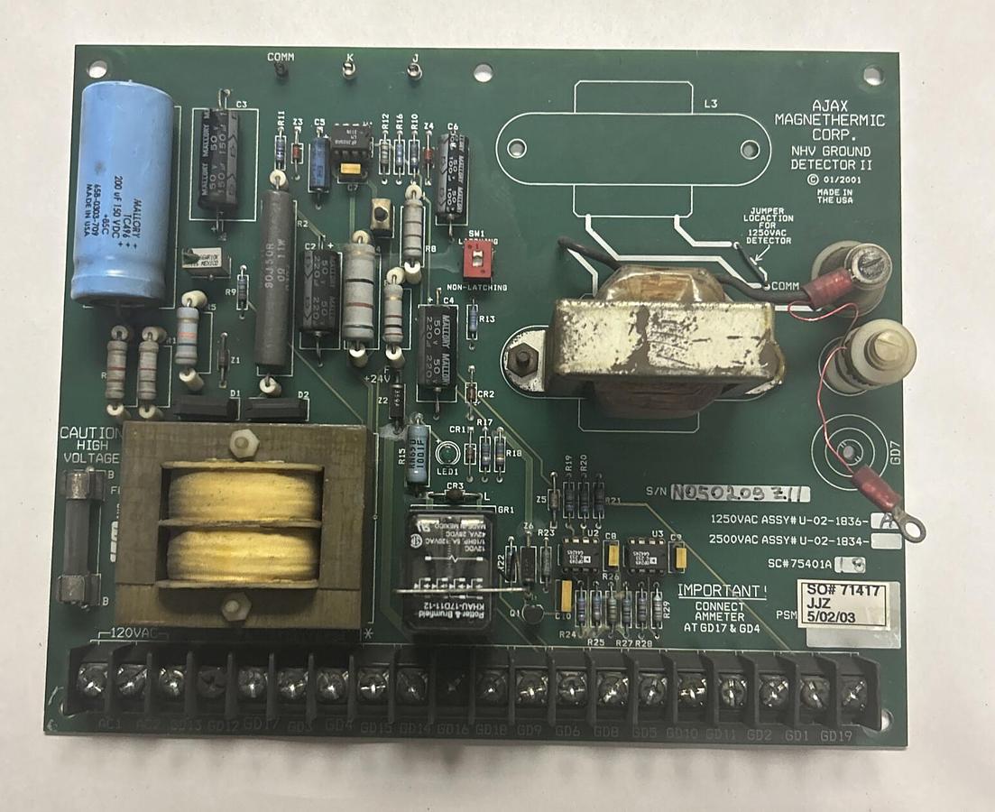 Used AJAX,75401A18,PC BOARD