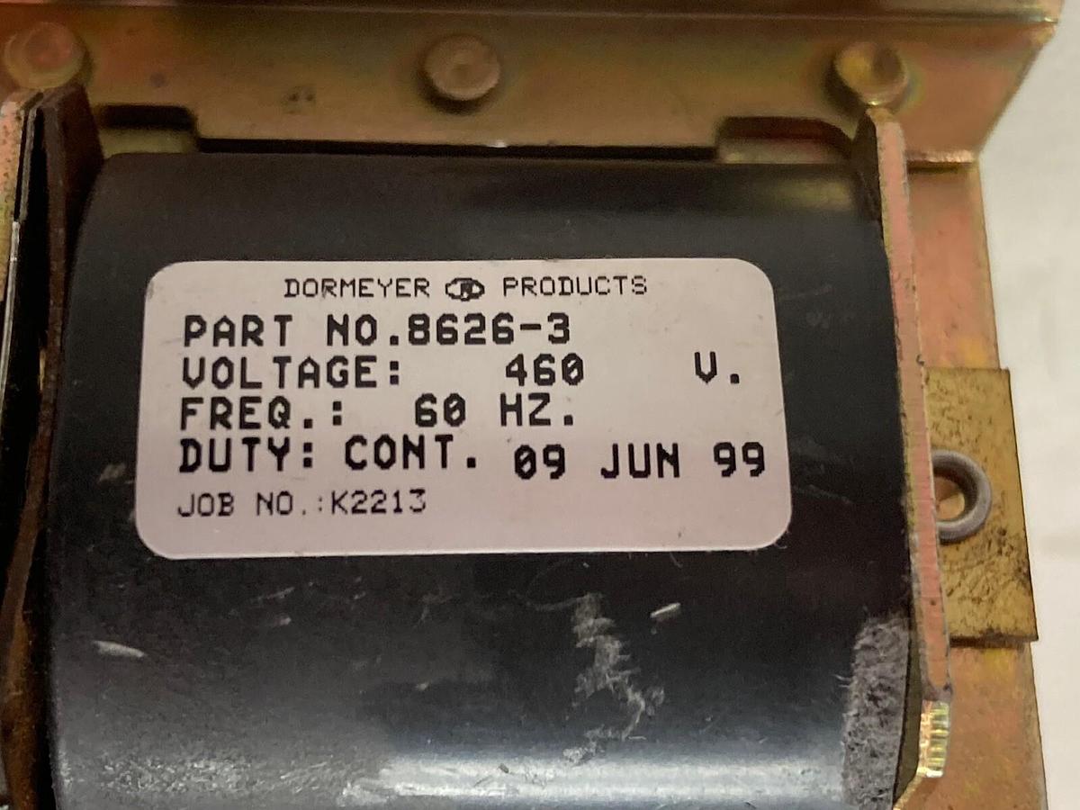 Used Dormeyer Products,8626-3,Transformer 460V 60HZ