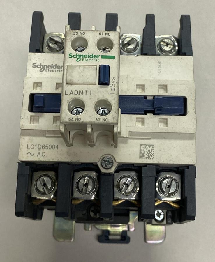 SCHNEIDER ELECTRIC,LC1D65004,CONTACTOR 80A 600V NOS