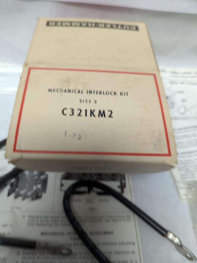CUTLER-HAMMER,C321KM2,MECHANICAL INTERLOCK KIT NOS