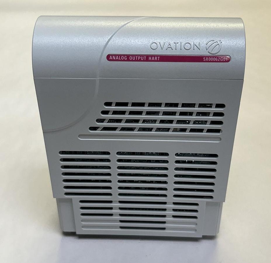 Used OVATION,5X00062G01,ANALOG OUTPUT HART MODULE REFURBISHED