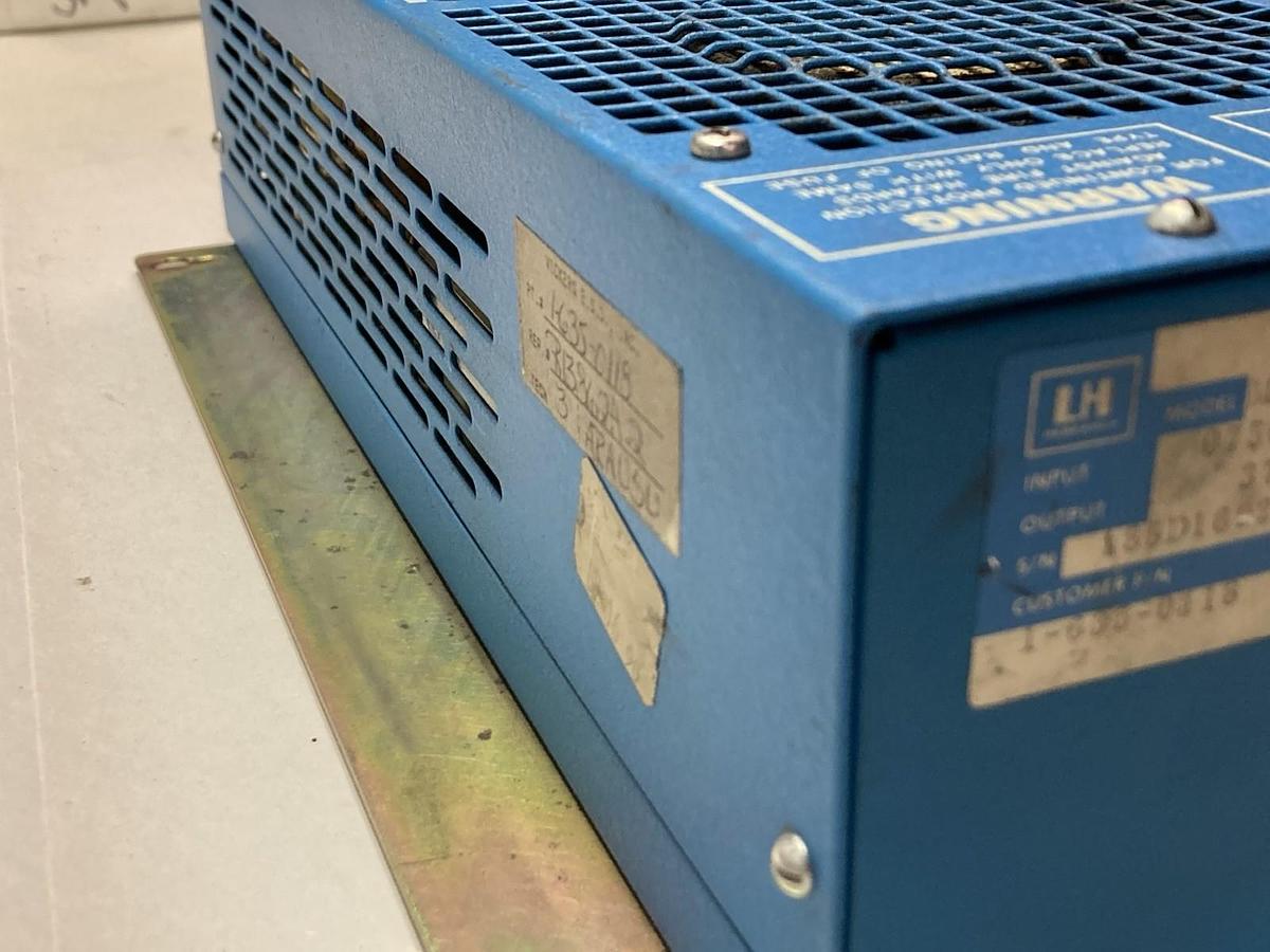 Used LH Research,Model MM25-E0885/115,Power Supply 0750VA 115Vac 47-63HZ