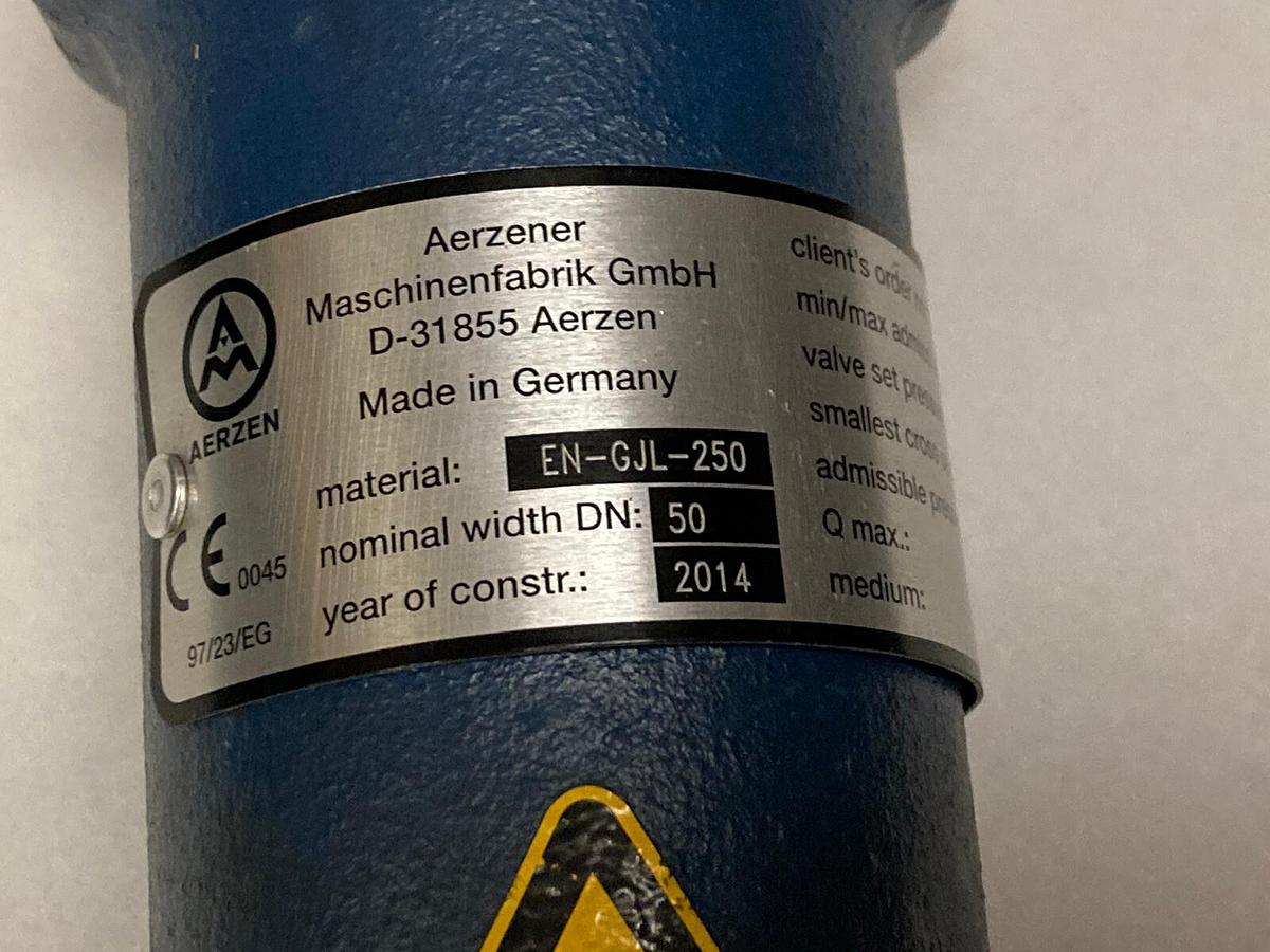 Aerzen,EN-GJL-250,Relief Valve