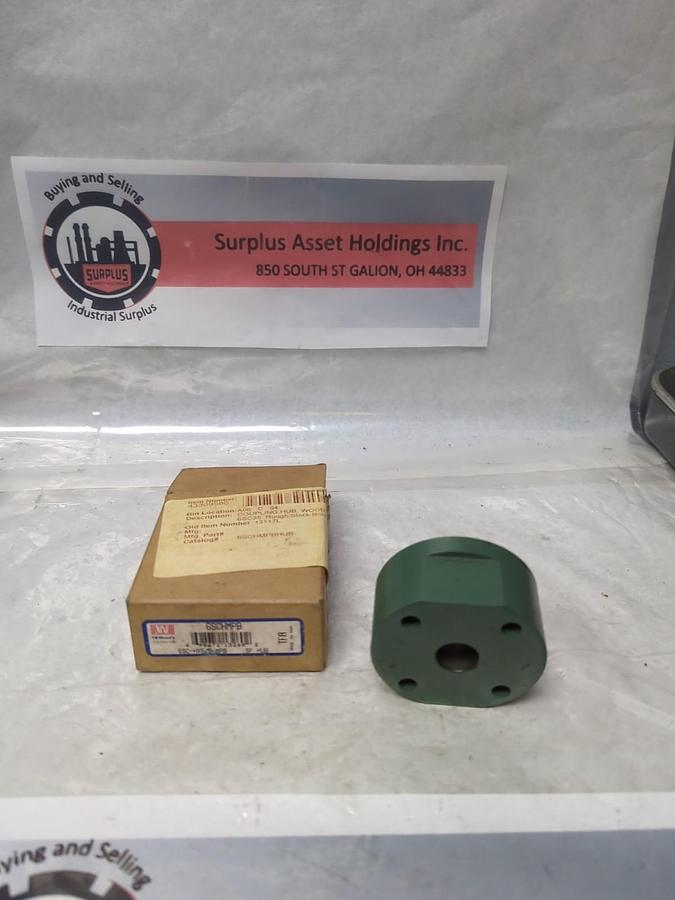 T.B. WOODS,6SCHMPB,COUPLING HUB 6SC-HX 5/8 MPB MISSING BOLTS NOS
