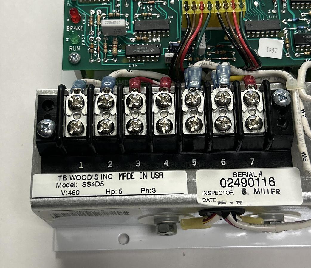 Used TB WOODS,SS4D5,SHORT-STOP MOTOR BRAKE
