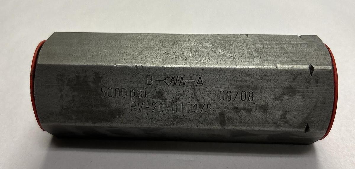 FLUTEC,RV-20-01.1/5,CHECK VALVE NOS