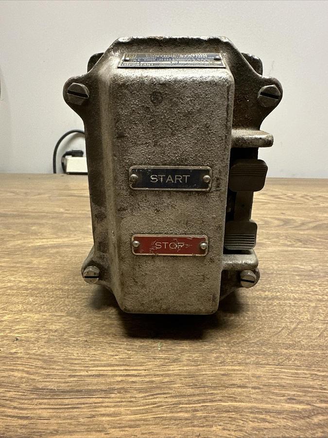 Used Square D,9001 GR-206,Explosion Proof Control Station