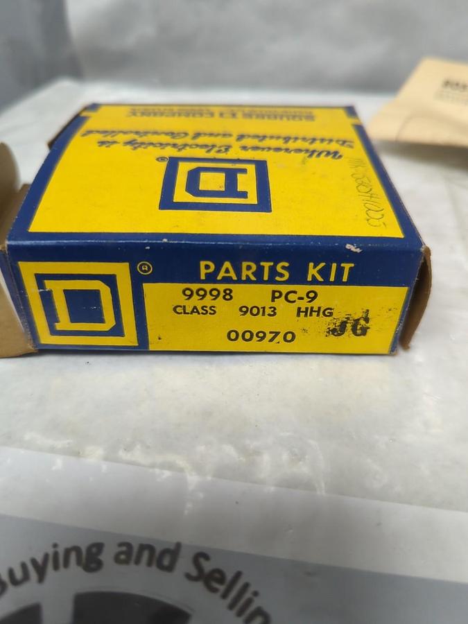 SQUARE D,9998-PC-9,PARTS KIT CLASS 9013 HHG NOS