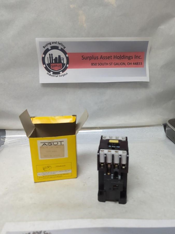 AGUT,RL4.a-40,CONTACTOR 120V 60HZ NOS