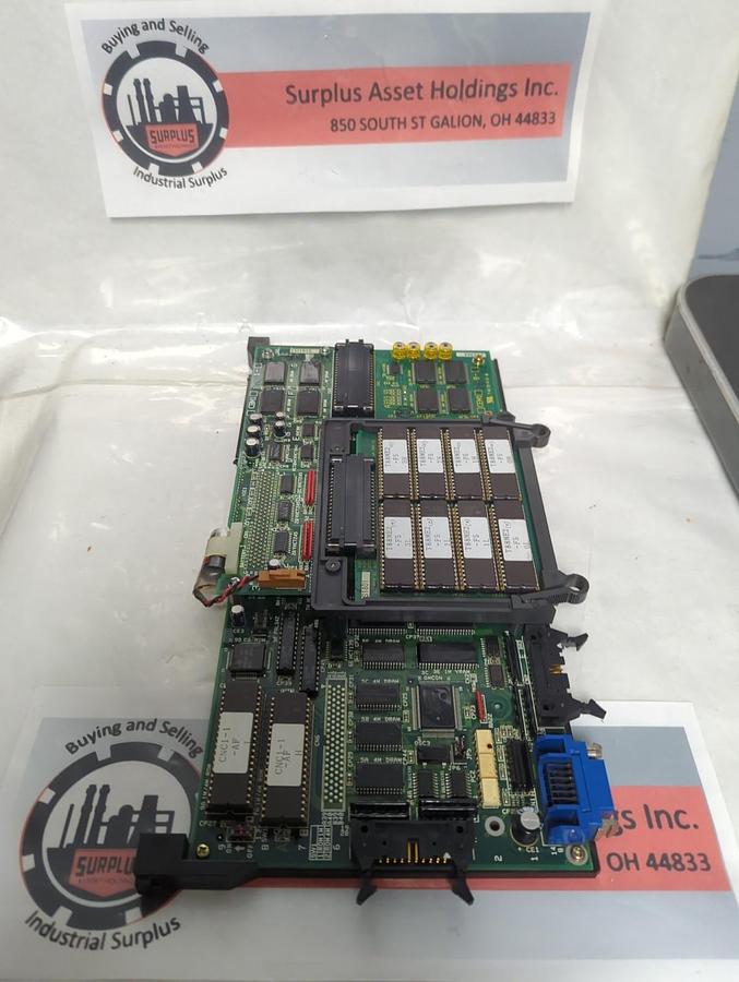 Used SHIBAURA,H2282052,CIRCUIT BOARD CNC1AP01 PRE-OWNED
