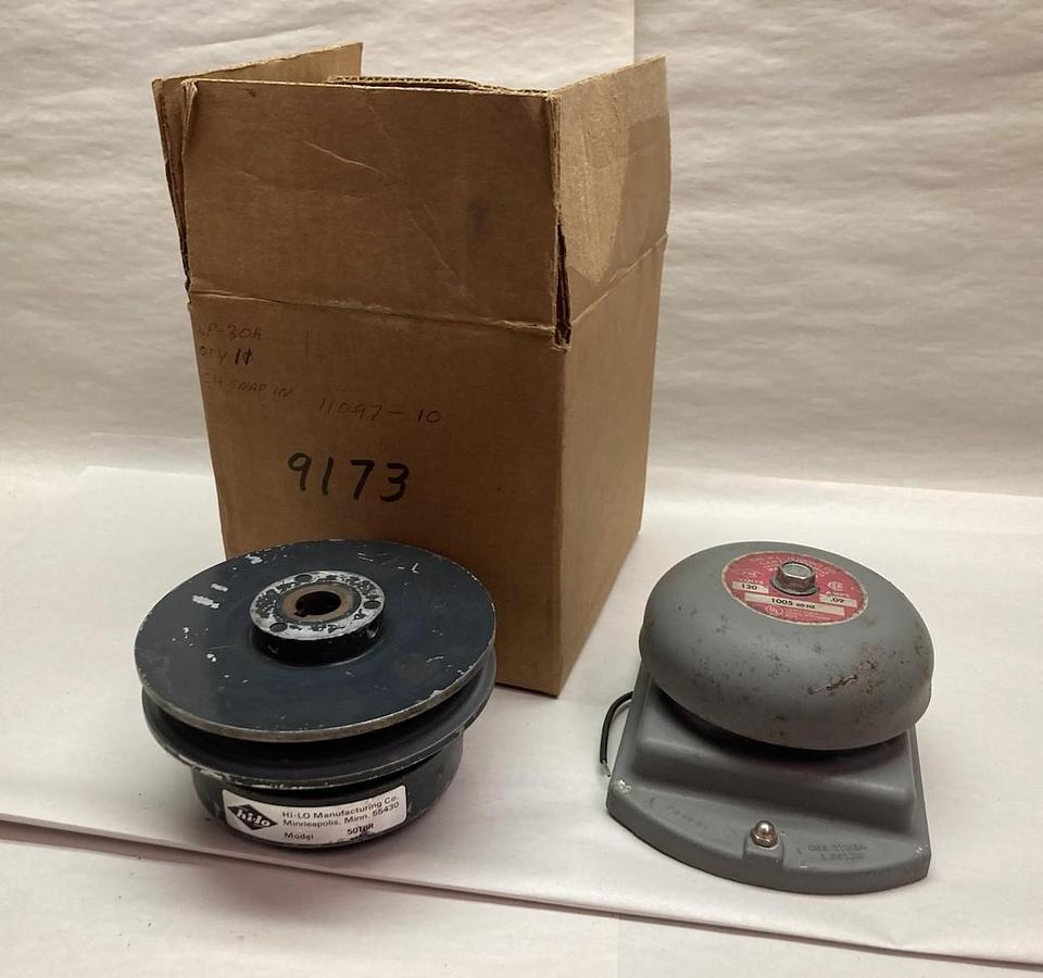 Used W.L Jenkins Company,Patent 3550118,Supering Bell 1005 120VDC 0.09A