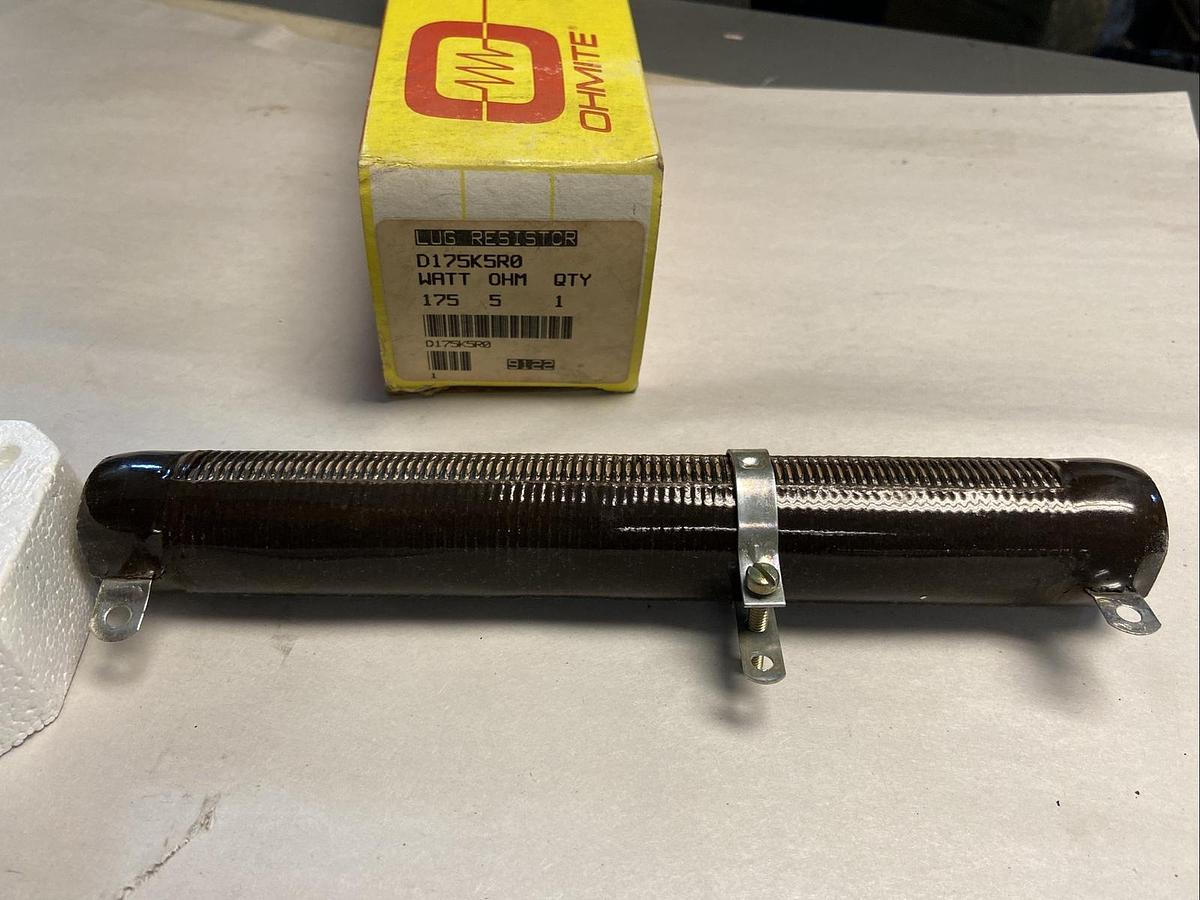 Ohmite,D175K5R0,Lug Resistor 175Watt 5OHMs