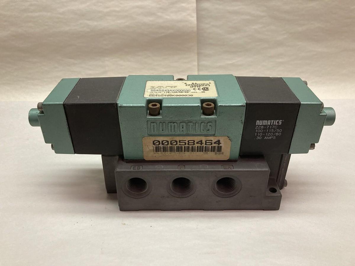 Used Numatics,554SS43AK000030,Solenoid Valve