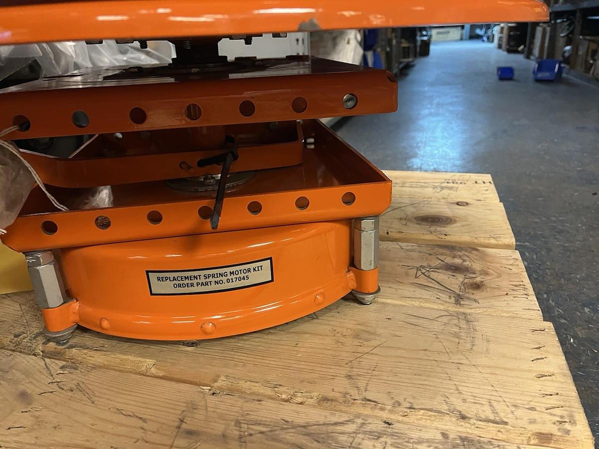 Gleason reel,J62A-94524,LIFT HOSE REEL 60FT OF 1/2" AT 150 FPM SEE DESCRIPTION