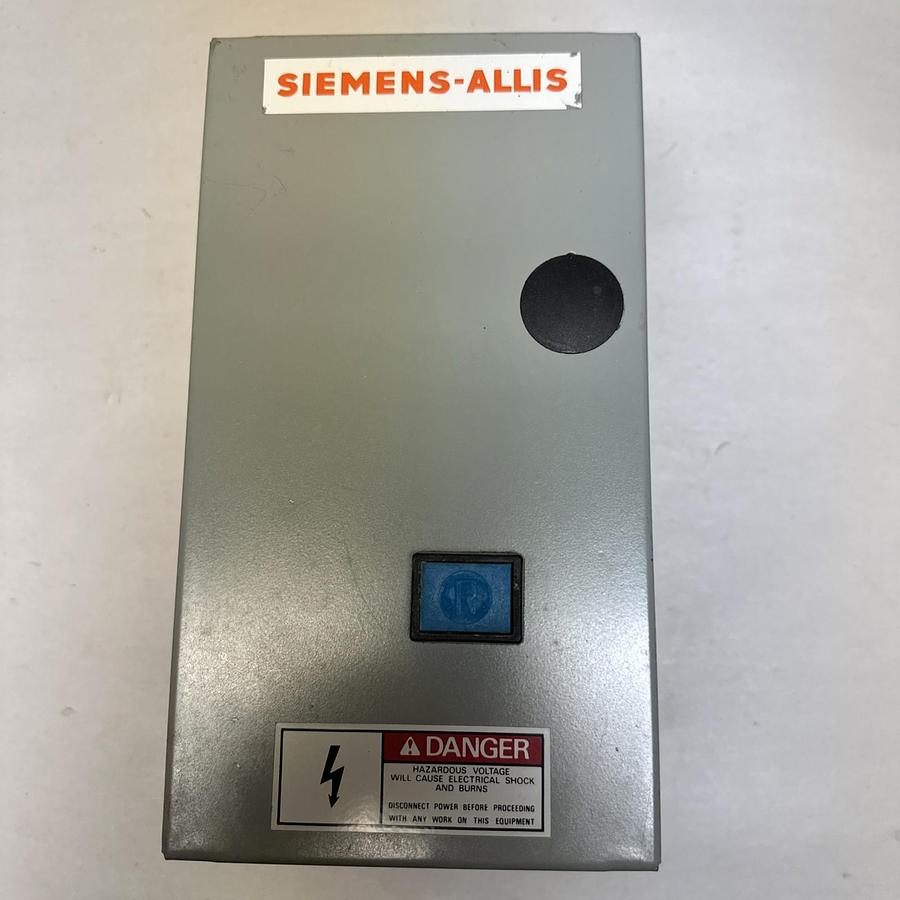 Used Westinghouse,A200M1CACDW,Size 1 Starter w/New Siemens Enclosure SXLA115