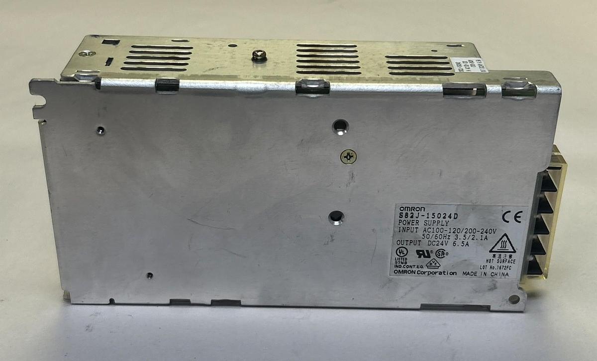 Used OMRON,S82J-15024D,POWER SUPPLY 24VDC
