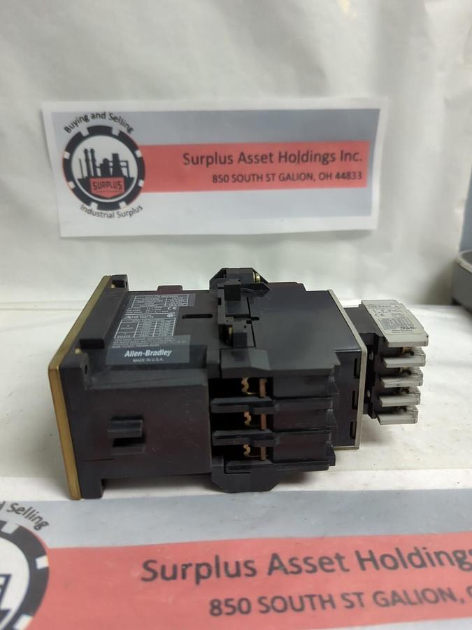 Used ALLEN BRADLEY,100-A38NZ*3,CONTACTOR ASSEMBLY PRE-OWNED