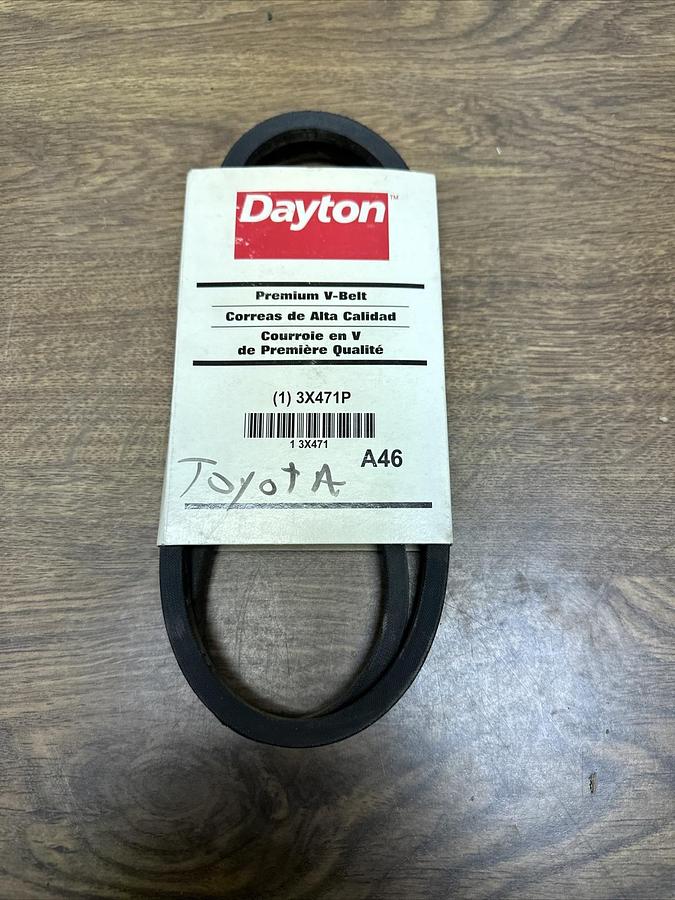 Used Dayton,3x471P,A46 Premium V Belt