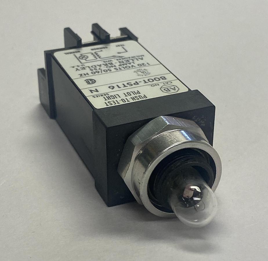 ALLEN BRADLEY,800T-PST16,SER N PILOT LIGHT NOS