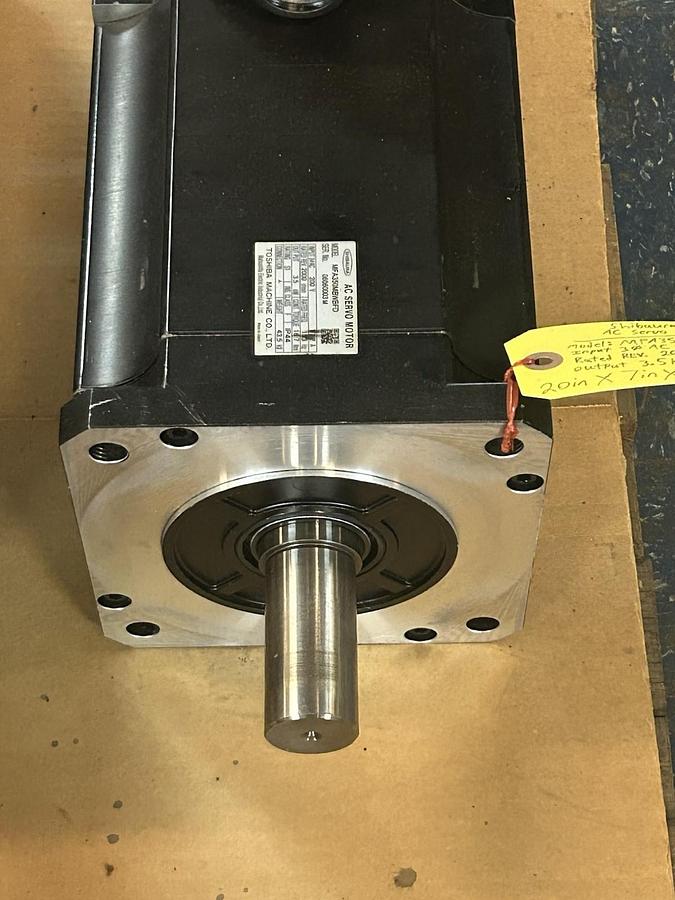 Used TOSHIBA,MFA350MBWBFD,AC SERVO MOTOR 200V 2000RPM 3.5KW