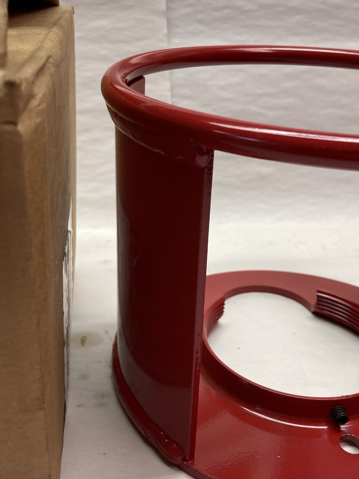 Saftcart,CC2FOS-13 5WXK0,Red Steel Cylinder Collar