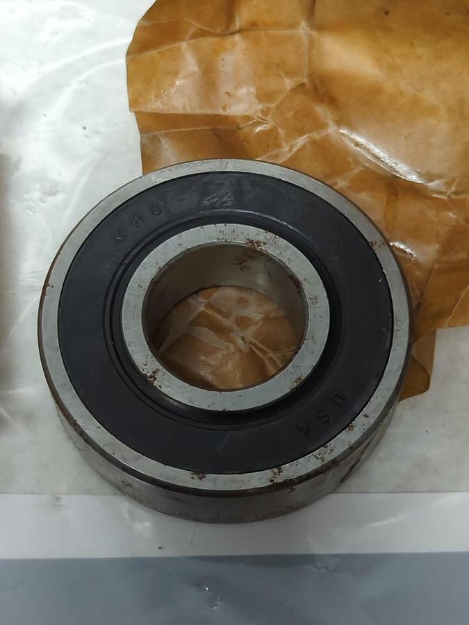 TRW/MRC,306SZZ,DOUBLE RUBBER SEALED BALL BEARING NOS