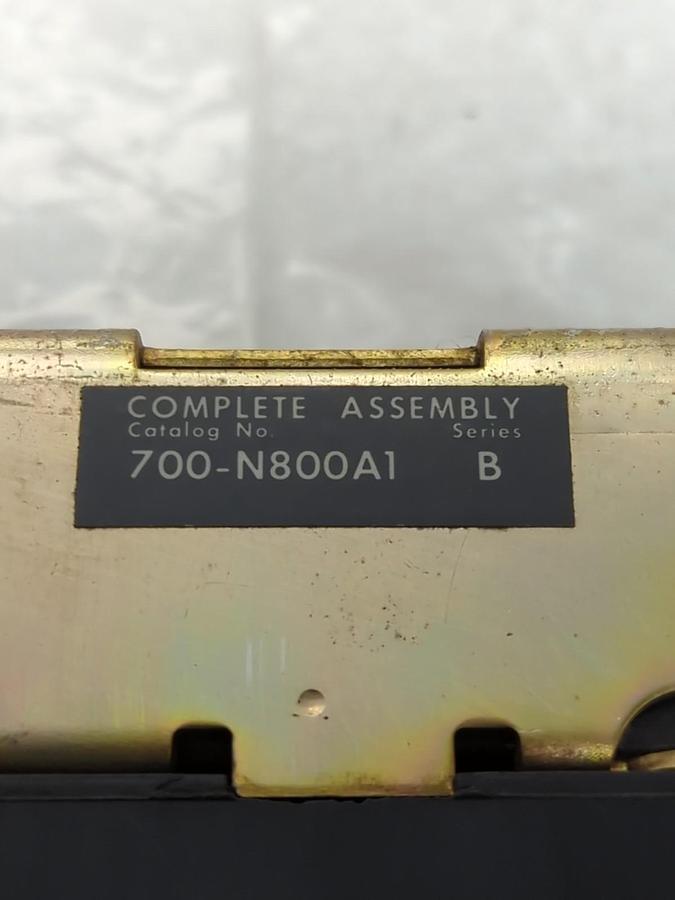 Used ALLEN BRADLEY,700-N800A1,SERIES B CONTROL RELAY PRE-OWNED