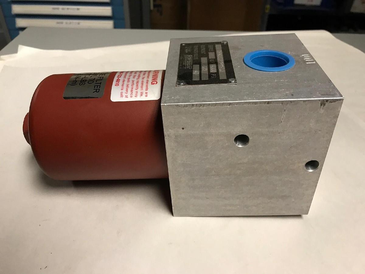 Schroeder,DF401CZ3PMS12,Hydraulic Filter Housing 4000PSI