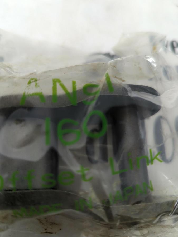 Used ANSI,160,OFFSET CHAIN LINK 2 INCH NEW