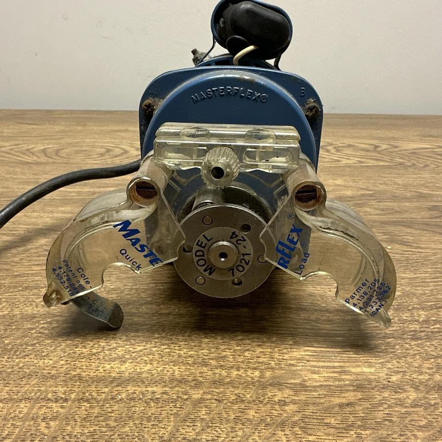 Used Universal Electric,JF1H052N,Motor with Masterflex model 7021-24 Quick load pump