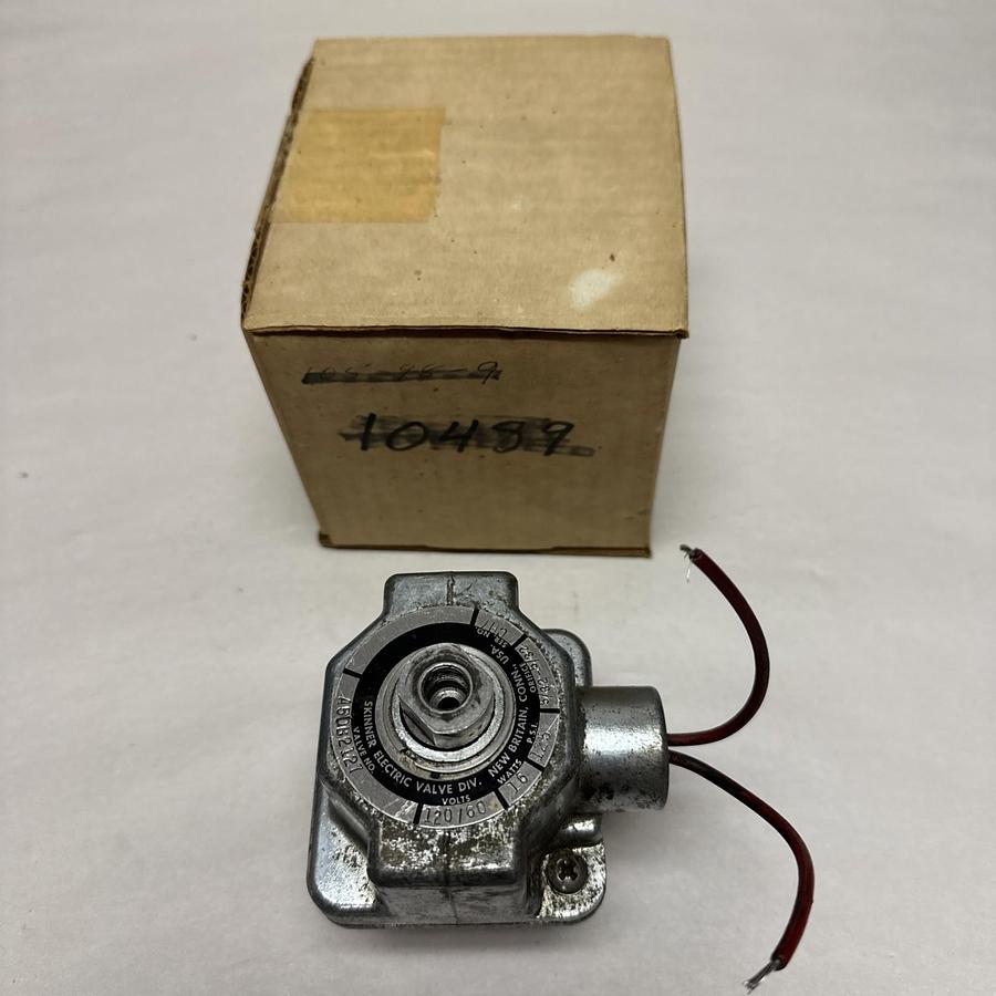 Used Skinner,A5OB2127,125 PSI 120/60V Electric Solenoid Valve