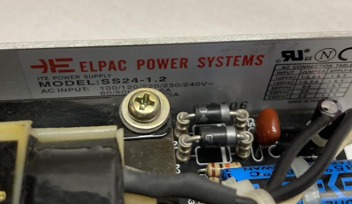 Used Sola,SS24-1.2A,Power Supply 50/60Hz 0.6A 100/120/220/230/240V